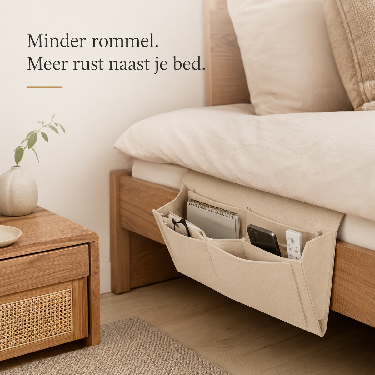 BedNest | Houd je essentials binnen handbereik