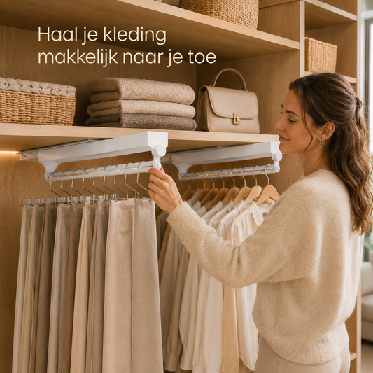 ClosetEase | Haal je kleding makkelijk naar je toe