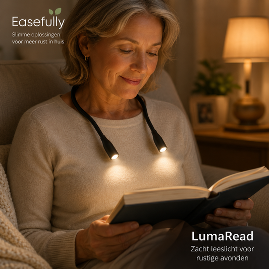 LumaRead | Zacht licht voor comfortabel lezen in de avond