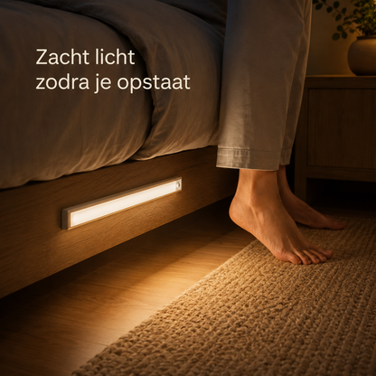 LumoPath | Zacht LED sensorlicht voor veilig opstaan in het donker (set van 2 Stuks)