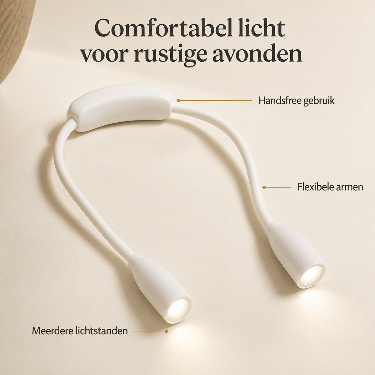 LumaRead | Zacht licht voor comfortabel lezen in de avond