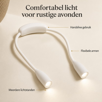 LumaRead | Zacht licht voor comfortabel lezen in de avond
